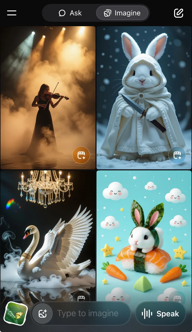 Grok Imagine - Fastest AI Image and Video Generation